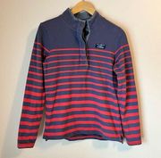 L.L. Bean Striped Rugby Pullover Sweatshirt Top