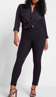 Black Skinny High Waisted Pant