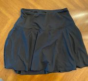 Black Tennis Skirt