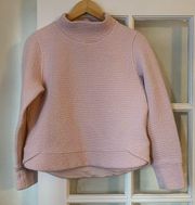 Calia Cloud Pink Mock Neck Pullover