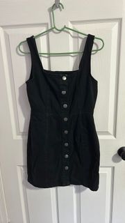 Black Denim Dress 