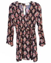 Nectar Clothing Womens size small bell sleeve wrap front dress