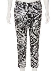 Alice +‎ Olivia jeans paisley Capri size 4