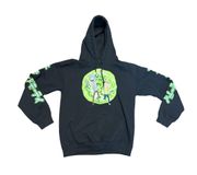 Rick and Morty portal hoodie sweatshirt black unisex adult swim  small