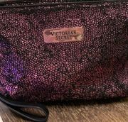 Victoria Secrets. PURPLE Cosmetic Case