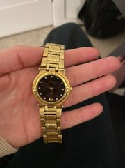 Gucci Unisex Gold Played Watch