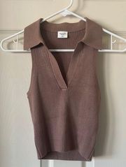 polo collar tank