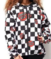 Womens Small Checker W/ Logo Alļ Over