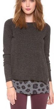 REBECCA Taylor Leo Block Layered Sweater