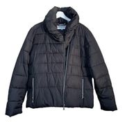 ANDREW MARC | Black quilted puffer jacket Size XL