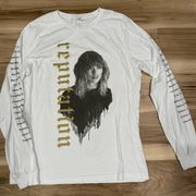 Taylor Swift Reputation Stadium Tour Long Sleeve Shirt Women’s Large