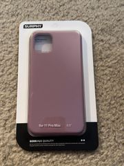 surphy iPhone 11 Pro Max Silicone Case 6.5 Lilac Purple