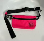 Victoria’s Secret PINK belt bag hot pink black one size