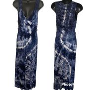 AB Studio Tie Dye Maxi Dress