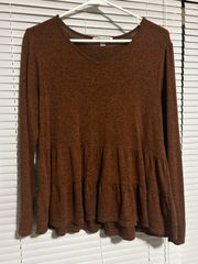 Brown Long Sleeve