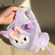 Sanrio pastel purple lavender kuromi plush earmuffs