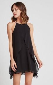 BCBGeneration Black Ruffle Dress