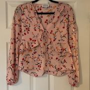 Highline Collective Pink Floral Top