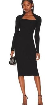 ALLSAINTS Rea Dress in Black Size Medium