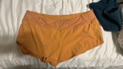 Orange Hotty Hot Shorts 2.5” Size 10 Reg