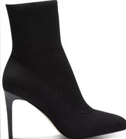 I.N.C. INTERNATIONAL CONCEPTS Vidalia Dress Booties Black Knit Women’s Sz 10