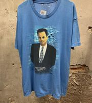 Billy Joel Distressed 1993 River of Dreams Double Sided Graphic T-Shirt Unisex