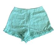 Derek Lam 10 Crosby Womens Size 2 Ruffle Hem Shorts