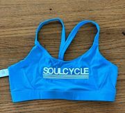 Soul cycle Blue Sports Bra