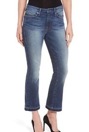 Good American Cropped Flare Jeans