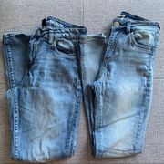 SWS Denim Co Miami Hgh Rise Super Skinny Jean Denim Lot 5