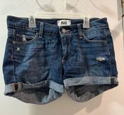 Paige Jean Shorts Size 25