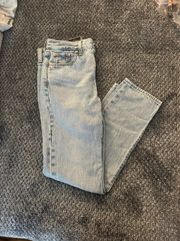 Wedgie Straight Jeans Size 25 NWT