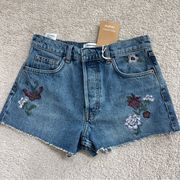 Jean Shorts NWT