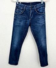 Citizens Of Humanity Women's Emerson Slim Boyfriend Denim Jeans Blue Size 24