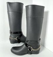 Henry Ferrera Rain Boot Bond -300 Black Size 6