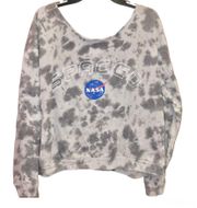 Freeze NASA Spaced Tie Dye Sweatshirt Grey XL