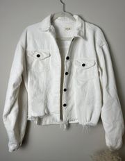 White Corduroy Jacket