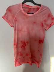 Pink Tie Dye  Swiftly Tech Shirt