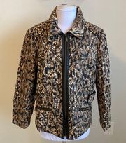 Chicos’s Queen Of Elegance Margaret Faux Fur Jacket