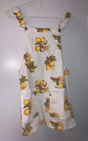 Lemon Overall Dress