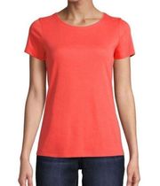 St. John's Bay Coral Scoop Neck TShirt