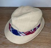 Route 66 Cuban Brim 100% Paper Straw Fedora Hat