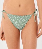 Green Floral Bikini Bottom