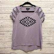 Pendleton | purple Aztec tee