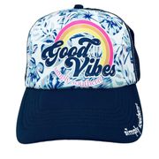 NEW With Tag  Good Vibes Mesh Trucker Hat