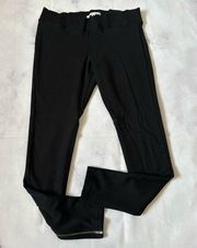 Midtown Riding Zipper Pant in Black