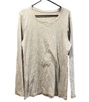 Caslon XXL gray women long sleeve NWT