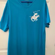 Beverly Hills Polo Club Blue Tee Shirt 2X