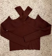 Brown Crop Top