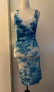 tye dye tank dress Sz XS